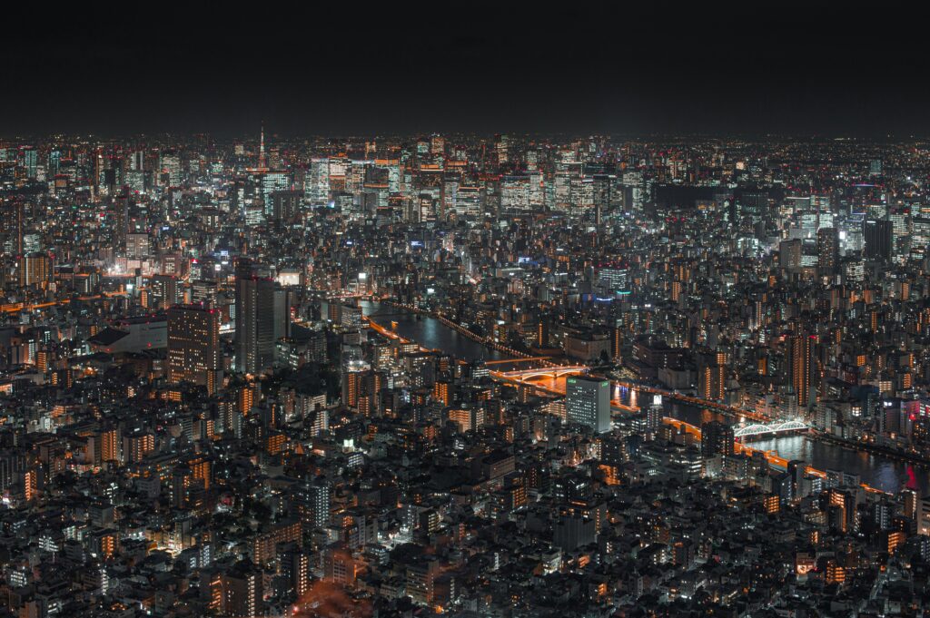 東京の夜景