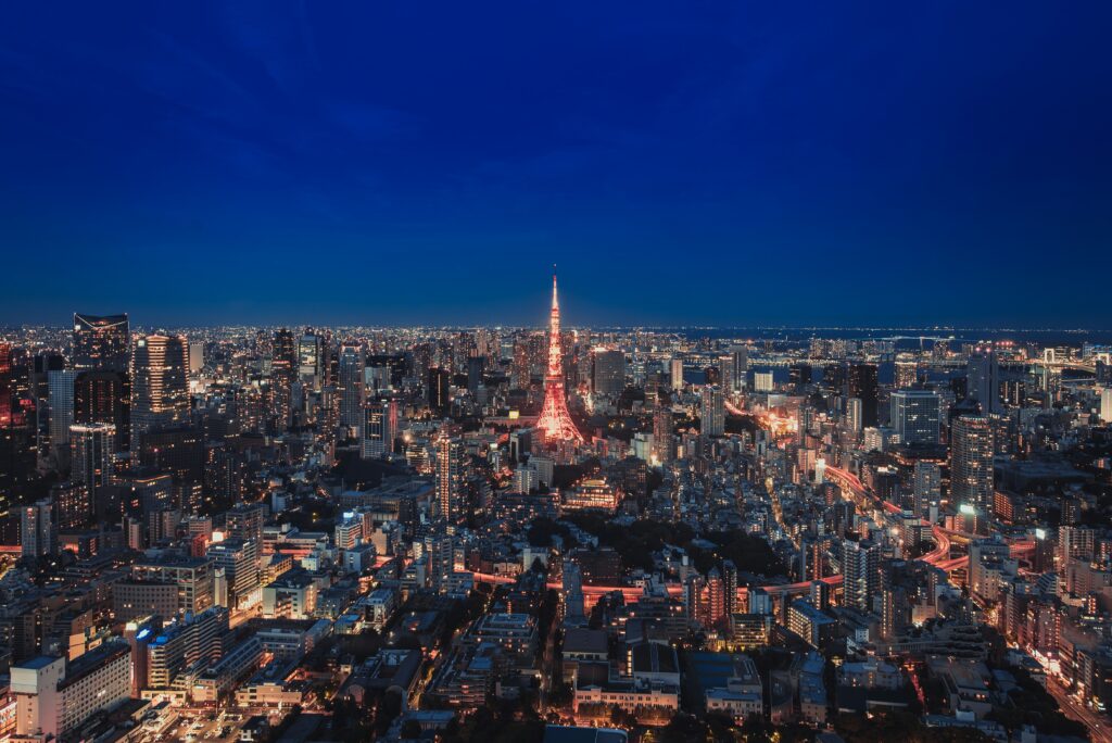 東京の夜景