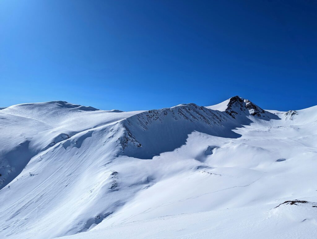 ロシアの雪山