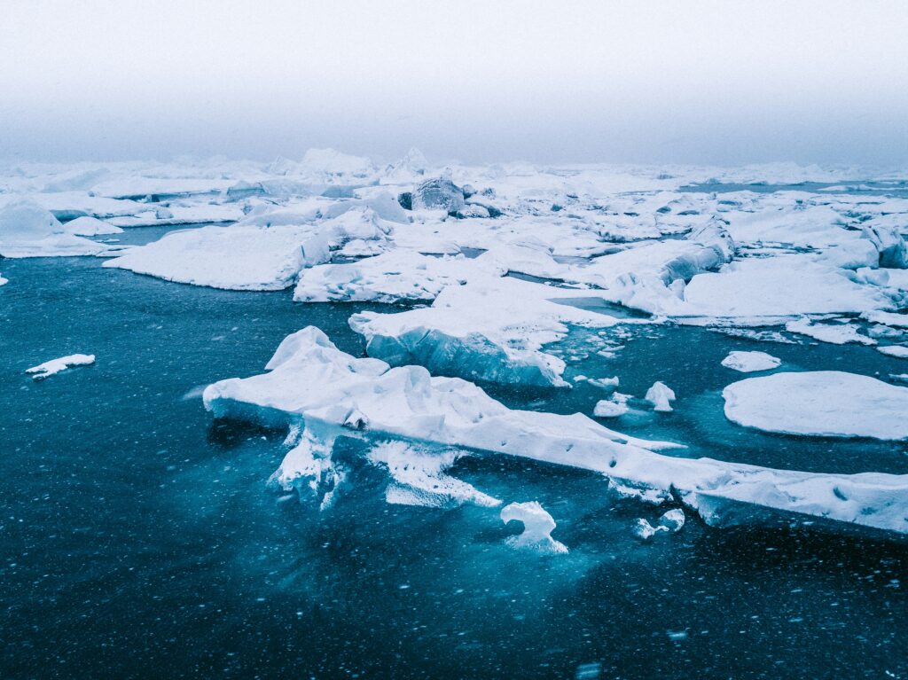 アイスランドの氷河