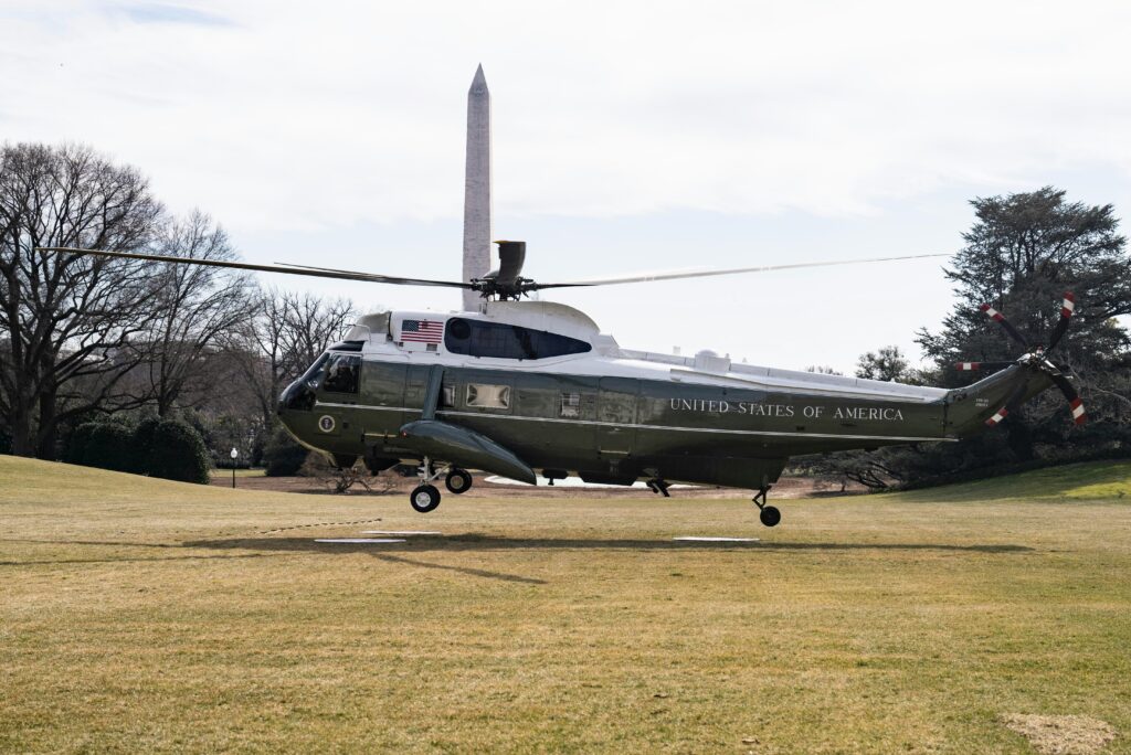 アメリカ大統領専用ヘリ“マリーンワン”