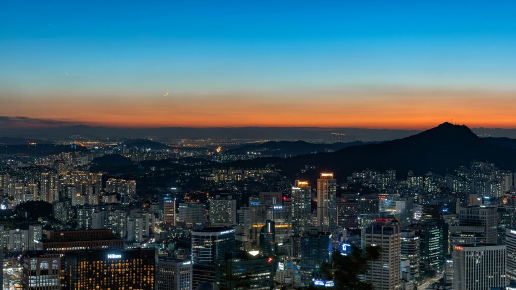 ソウルの夜景